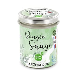 Bougie ambiance - Sauge bio 
