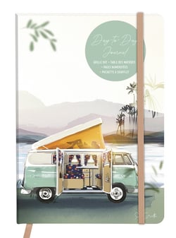 Journal Day-to-day Clairefontaine - Van - A5 14,8 x 21 cm - Sophie Griotto - 192 pages