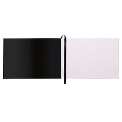 Carnet Rhodia - Noir - A5 paysage 14,8 x 21 cm - Watercolor Book - 40 pages unies