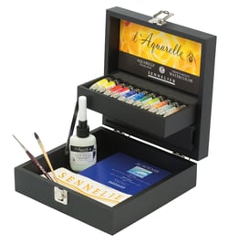 Coffret de 11 tubes 10 ml de peinture Sennelier aquarelle - Extra-fine