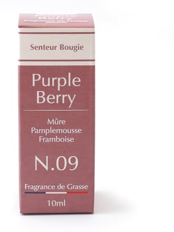 Parfum bougie - Purple Berry n°09 - 10 ml - Créalia 