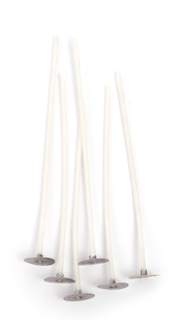 Lot de 6 mèches pour bougie Graine Créative - 15 cm