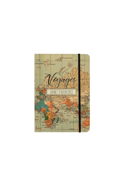 Carnet de voyage - A6 10,5 x 14,8 cm - Carnet d'aventures