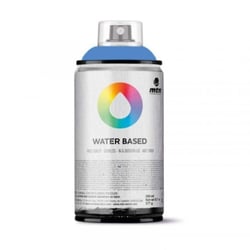 Bombe 300 ml de peinture Montana Colors Water Based - Bleu primaire profond - Opaque
