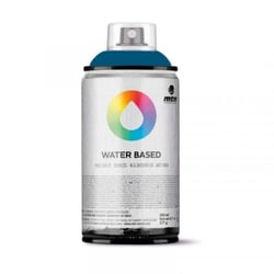 Bombe 300 ml de peinture Montana Colors Water Based - Bleu foncé - Opaque