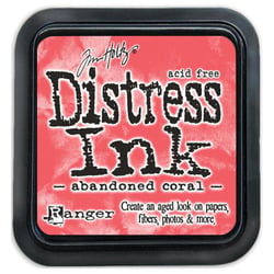 Ranger - Tampon encreur - Distress ink pad Abandoned coral
