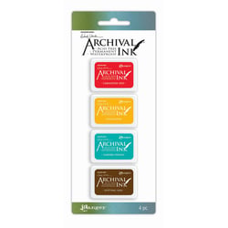 Ranger - Wendy Vecchi Archival mini ink pad Kit 1