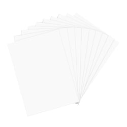 Lot de 10 feuilles blanches Ranger - Alcohol ink Yupo - 12 x 17 cm