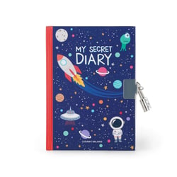 Journal Intime avec Cadenas - My Secret Diary Moon & Space - Astronaute