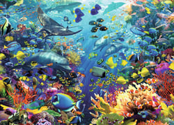 Puzzle 9000 pièces - Ravensburger - Paradis sous-marin