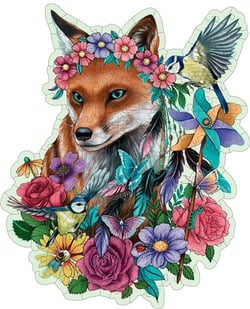 Puzzle 150 pièces en bois - Ravensburger - Renard coloré