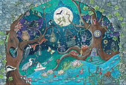 Puzzle 500 pièces - Forêt fantastique