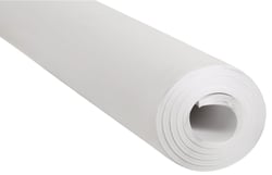 Lot de 5 recharges de 50 feuilles pour paperboard - blanc - 100x65 cm