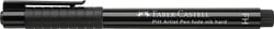 Feutre Faber-Castell - Pointe dure - Pitt - noir - Artist pen Fude