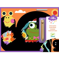 Cartes à gratter Djeco - 5 pièces