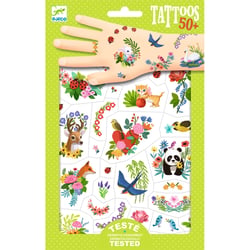Tattoos Happy Spring - Djeco - 2 planches