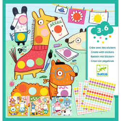 Créer avec des stickers - Djeco