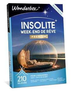 Coffret cadeau Wonderbox - Insolite : Week-end de rêve - 2 personnes 