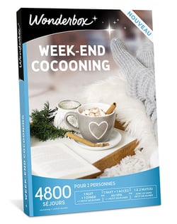 Coffret cadeau Wonderbox - Week-end cocooning - 2 personnes 