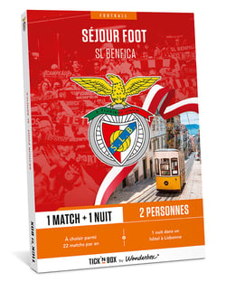 Coffret cadeau Tick'nBox - SL Benfica Séjour - 2 personnes
