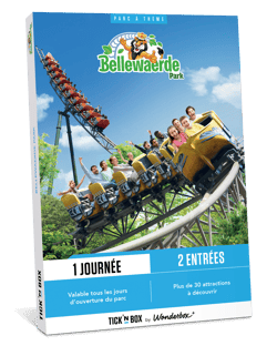 Coffret cadeau Tick'nBox - Bellewaerde Aquapark - 2 personnes
