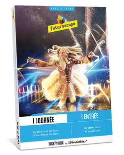 Coffret cadeau Tick'nBox - Futuroscope - 1 adulte 