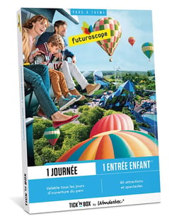 Coffret cadeau Tick'nBox - Futuroscope - 1 enfant