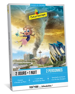 Coffret cadeau Tick'nBox - Futuroscope séjour - 2 personnes 