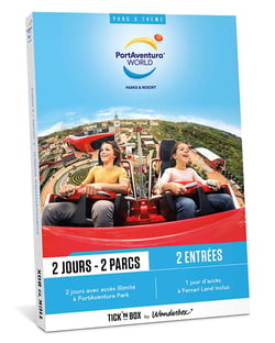 Coffret cadeau Tick'nBox - Portaventura 2J - 2 personnes