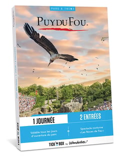 Coffret cadeau Tick'nBox - Puy du fou 1J - 2 adultes