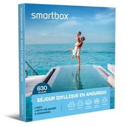 Coffret cadeau Smartbox - Séjour idyllique en amoureux - 2 personnes
