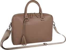 Sacoche ordinateur Oberthur - taupe - Sofia - 15,6'' - 1 compartiment