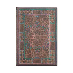 Carnet a couverture rigide etoile de minuit - midi - ligne - 144 p.