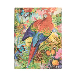Carnet a couverture rigide jardin tropical - ultra - ligne - 144 p.