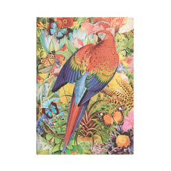 Carnet a couverture rigide jardin tropical - midi - ligne - 144 p.