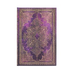 Carnet a couverture rigide bijou - mini - ligne - 176 p.