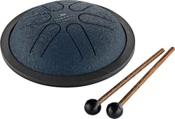 Meinl Sonic Energy MSTD2NB - Mini Steel Tongue Drum - La majeur - Bleu marine