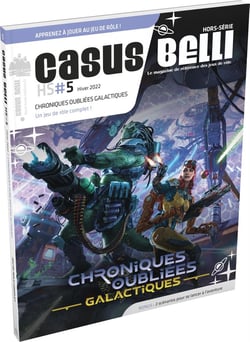 Livre de règles Casus Belli Hors-Série #5 - Chroniques Oubliées Galactiques - Black Book Éditions