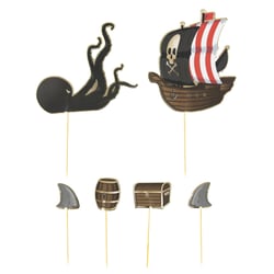 6 decorations pirates pour gat
