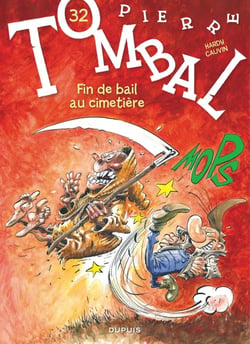 Pierre Tombal Tome 32 : fin de bail au cimetière