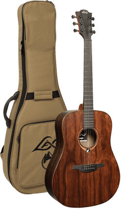 Lâg Sauvage D - Guitare acoustique - Dreadnought - Naturel