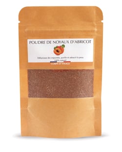 Sachet de poudre de noyaux d'abricot Graine Créative - 30 g