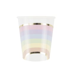 Lot de 8 gobelets - Arc-en-ciel - Tim & Puce Factory 