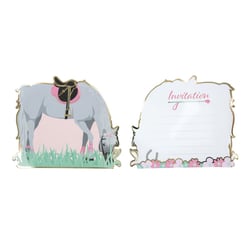 Lot de 8 invitations - Cheval d'amour - Tim & Puce Factory