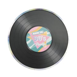 Lot de 8 assiettes rondes - Back to 90's Party - Tim & Puce Factory 