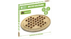 Jeu du solitaire en bois - Jeujura