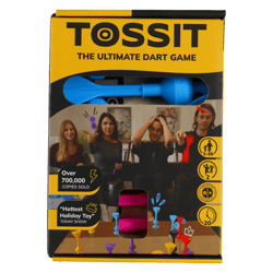 Tossit - Jeu de fléchettes ventouse - Rose-bleu