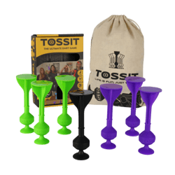 Tossit - Jeu de fléchettes ventouse - Violet-vert