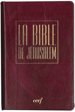 La bible de Jérusalem