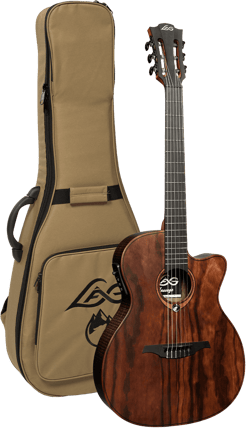 Lâg Sauvage N-ASCE - Guitare électroacoustique - Auditorium Slim Cutaway - Natural 